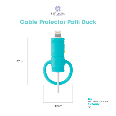 Cable Protector-Patti Duck hàng chính hãng Bone