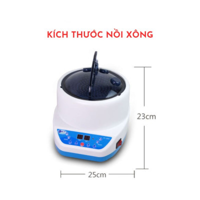 Nồi xông hơi cho phụ nữa sau sinh, người đau nhức cảm cúm,máy tạo hơi xông nhà cửa, spa dung tích 4L- hàng chính hãng