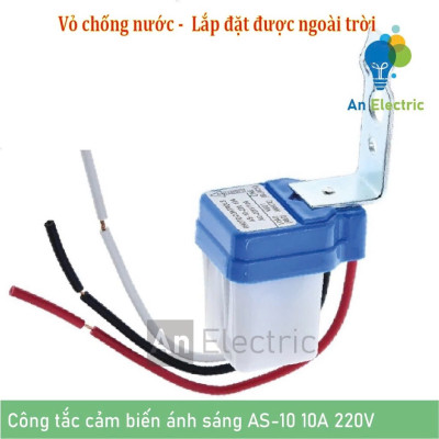 Công Tắc Cảm Biến Ánh Sáng Tự Động Bật Tắt Đèn 220V Hàng Chuẩn Dễ Lắp