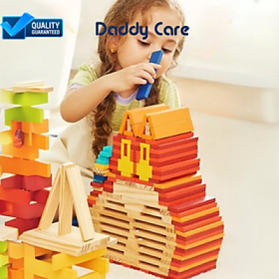 Đồ Chơi Xếp Hình Thông Minh bằng gỗ sáng tạo Mideer Archimedes City Blocks 300 mảnh ghép