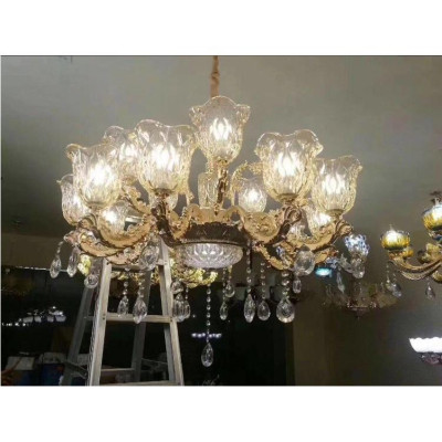 Đèn chùm COSHIA trang trí nội thất 15 độc đáo loại chuẩn xịn - kèm bóng LED chuyên dụng (ảnh thật 100%)