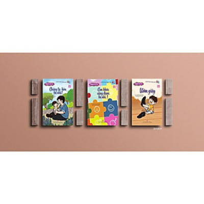 Sách - Chuyện Mẹ Con - Chuyện Cha Con: Ướm Giày + Chúng Ta Hòa, Ba Nhé + Con Khóc Cũng Được Ba Nhỉ - Combo 3 Cuốn - NXB Phụ Nữ