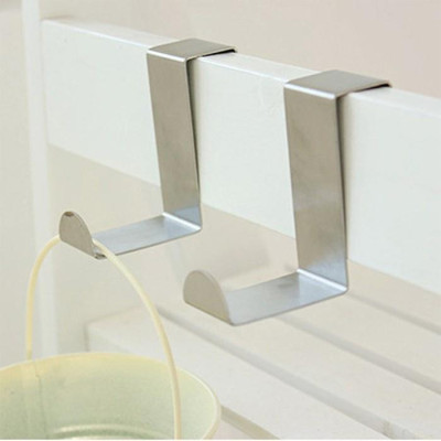 COMBO 2 Móc Gài Inox Treo Đồ Hình Chữ Z, Gắn Sau Cánh Cửa Tủ, Cửa Nhà Tắm, Nhà Bếp Treo Đồ Đa Năng, Tiện Dụng, Sử Dụng Dễ Dàng. TakyHome 2016set2