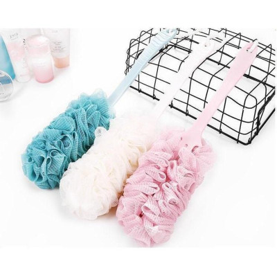 Cây Bông Tắm Chà Lưng Siêu Sạch Cán Dài 42cm