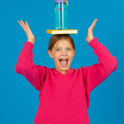 [Elemental chính hãng - Thương hiệu Mỹ] Bình nước Elemental Tritan 530ml - dây đeo Pop Fidget, an toàn sức khỏe