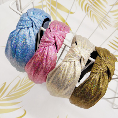 Bờm cài tóc bản to ánh sequin lấp lánh sang chảnh BN112