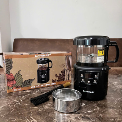 Máy rang hạt cà phê công nghệ gia nhiệt không khí chuyên nghiệp thương hiệu Cafemasy CCR-305 - Hàng Nhập Khẩu