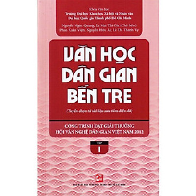 Văn Học Dân Gian Bến Tre - Tập 1