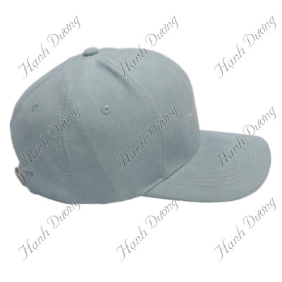 Mũ lưỡi trai nhung Hello chất liệu vải nhưng mềm mượt, kiểu dáng thời trang cá tính, có khóa tăng giảm size - Hạnh Dương