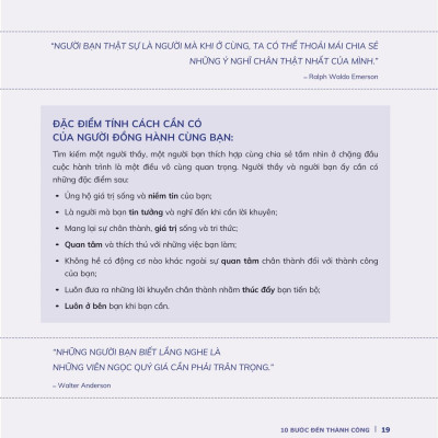 10 Bước Đến Thành Công