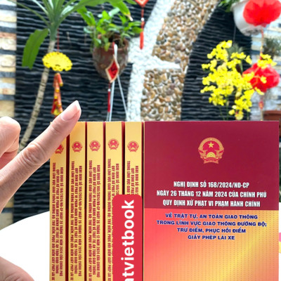 Nghị định 168/2024/NĐ-CP ngày 26-12-2024 của Chính Phủ Quy Định Xử Phạt Vi Phạm Hành Chính Về Trật Tự, An Toàn Giao Thông Trong Lĩnh Vực Giao Thông Đường Bộ; Trừ Điểm, Phục Hồi Điểm Giấy Phép Lái Xe