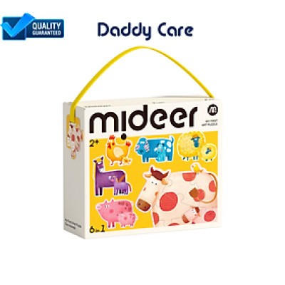 Đồ Chơi Ghép Hình Cho Bé Mideer My First Puzzle Chủ đề Động Vật Nông Trại