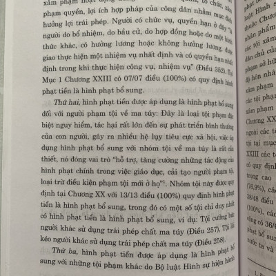 Hình Phạt Tiền Trong Pháp Luật Hình Sự Việt Nam Và Thực Tiễn Áp Dụng (Sách Chuyên Khảo)