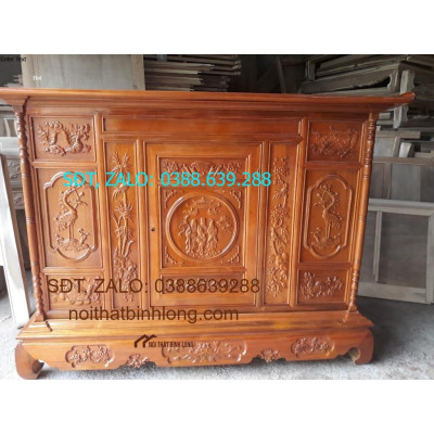 tủ thờ gỗ mít
