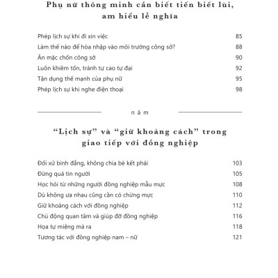 Một Cuốn Sách Lễ Nghi Hữu Dụng Dành Cho Các Cô Gái - 70+ Quy Tắc Xã Giao Thanh Lịch Của Quý Cô Hiện Đại