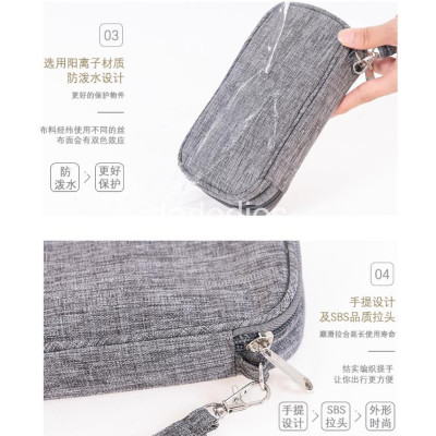 Túi phụ kiện công nghệ đựng pin sạc dự phòng, điện thoại, cáp sạc usb, tai nghe có quai cầm - Hàng chính hãng dododios