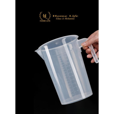 Ca Đong 5L Có Vạch Chia Định Lượng Dập Nổi - Chuẩn nhựa PP