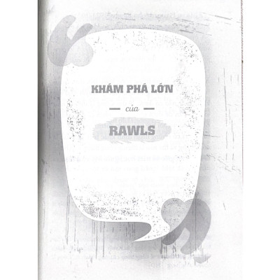 Những Nhà Tư Tưởng Lớn - Rawls In 60 Minuten - Rawls Trong 60 Phút – Vanlangbooks