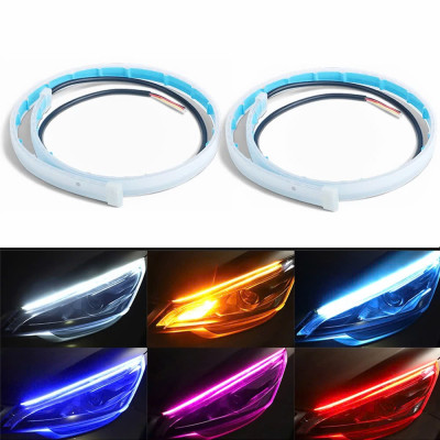 Bộ 2 Dây Đèn LED Mí Xinhan Kiểu Audi Hiệu Ứng Đèn Độc Đáo - Đồ Chơi Xe Máy và Ô Tô Loại Tốt