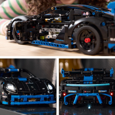 LEGO TECHNIC 42176 Đồ Chơi Lắp Ráp Xe Đua Thể Thao Porsche GT4 E-Performance (834 Chi Tiết)