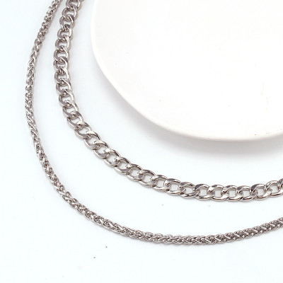 Dây chuyền thắt lưng nữ denim cá tính