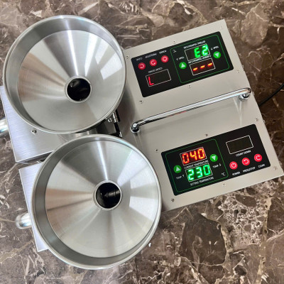 Máy ép dầu ăn thực vật 2 đầu kép đa năng thương hiệu Mỹ cao cấp Septree B02S Plus - Công suất 1900W - Hàng nhập khẩu