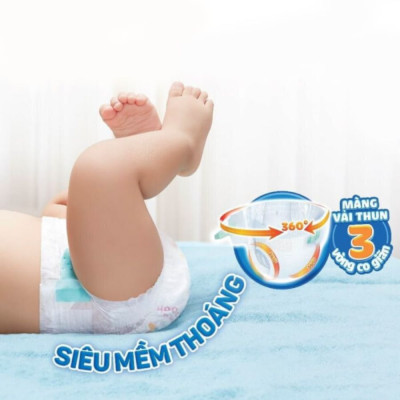 Combo 2 Gói Tã dán sơ sinh Moony Newborn 90 (90 miếng)