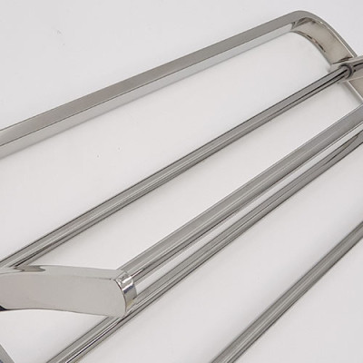 Kệ treo khăn tắm Inox SUS 304 đa chức năng Eurolife EL-B6 (Trắng bạc)