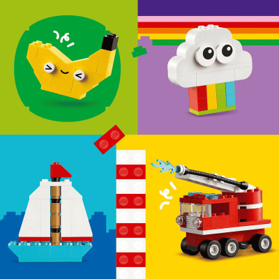 LEGO CLASSIC 11044 Đồ Chơi Hộp Xây Dựng Và Chơi Sáng Tạo (750 chi tiết)