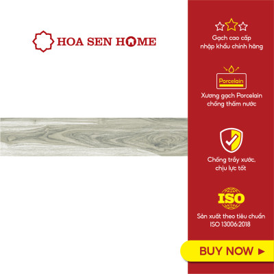 Gạch men lát nền LUSTRA INDAL0201000007 loại gạch ceramic độ dày 9mm, gạch 3 face, kích thước 200mmx1000mm, thùng 5 viên - Hàng chính hãng