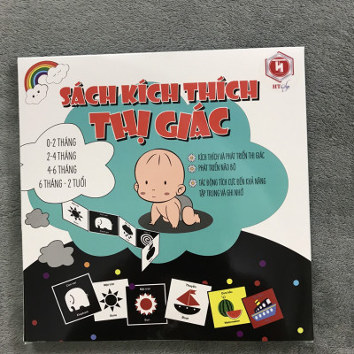 Tranh kích thích thị giác cho trẻ sơ sinh từ 0-2 tuổi Đồ chơi cho trẻ sơ sinh giúp bé phát triển giác quan và não bộ - Đồ chơi trẻ em HT SYS