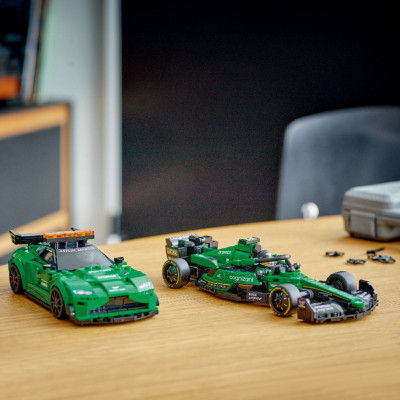 Đồ Chơi Lắp Ráp Xe An Toàn Aston Martin Và Siêu Xe Amr23 LEGO SPEED CHAMPIONS 76925 (564 chi tiết)