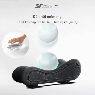 Gối Kê Tay Công Thái Học, Cao Su Non, Đệm Tay Vịn Nâng Đỡ Cánh Tay, Giảm Áp Lực Khuỷu Tay - Sairui