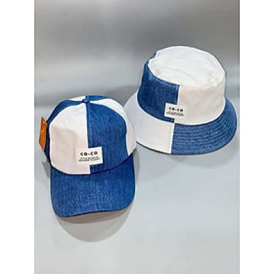 Combo 2 nón kết + nón bo, nón cặp, mũ tình nhân Co.co vải jeans form chuẩn siêu đẹp (Ảnh thật)