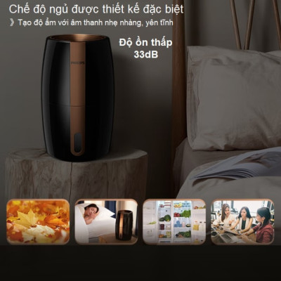 Máy Tạo Độ Ẩm Cao Cấp Philips HU2718/00 Hà Lan, Diện Tích 32㎡, Tích Hợp Hệ Thống Bốc Hơi Tiên Tiến, Công Nghệ NanoCloud - HÀNG NHẬP KHẨU