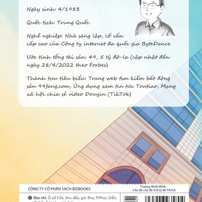 Trương Nhất Minh: Cha đẻ của đế chế tỷ đô Tiktok - Bộ sách ươm mầm tỷ phú nhí Bizbooks