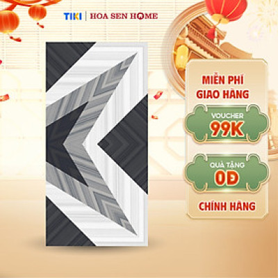 Gạch men ốp tường LUSTRA INEMB0601200059 họa tiết Chevron hiện đại, phong cách, độ hút nước dưới 0.5%, kích thước 600mmx1200mm, thùng 2 viên - Hàng chính hãng