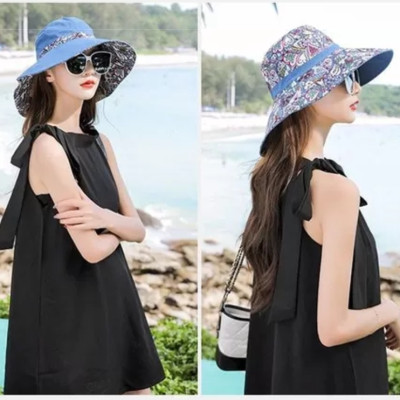 NÓN RỘNG VÀNH GẤP GỌN , MŨ RỘNG VÀNH ĐI BIỂN GẤP GỌN THỜI TRANG HÀN QUỐC Dona21060904