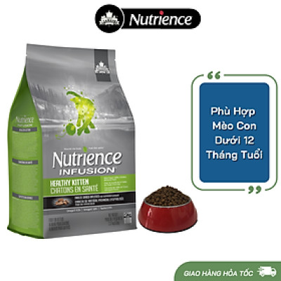 Thức Ăn Cho Mèo Con Nutrience Infusion Bao 500g Vị Thịt Gà Tây Rau Củ Trái Cây Tự Nhiên Giúp  Phát Triển Trí Não Hệ Tiêu Hoá