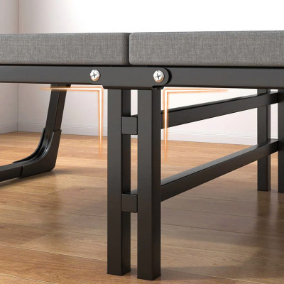 Giường gấp Giường đơn có nệm Dễ dàng cất giữ Tiết kiệm không gian Tải trọng 200 Kg. Folding Bed Single Bed with Mattress Easy Storage Space Saving 200 Kg Load