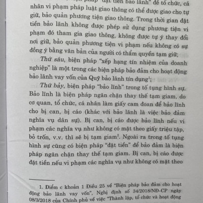 9 Biện Pháp Bảo Đảm Nghĩa Vụ Hợp Đồng (Quy Định, Thực Tế Và Thiết Kế Giao Dịch Theo Bộ Luật Dân Sự Hiện Hành) - (Tái bản lần thứ 3, có sửa chữa, bổ sung)