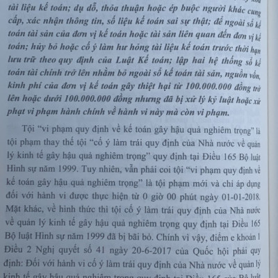 Bình luận Bộ luật Hình sự năm 2015 (Phần hai-Các tội phạm), Chương XVIII, Mục 3: xâm pham trật tự quản lý kinh tế