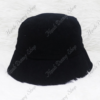 Mũ lưỡi trai nhung thêu chữ Promiss You sớ nhung đũa to cá tính - Hạnh Dương