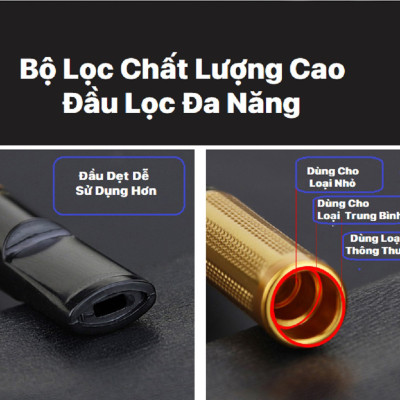 Bộ Lọc Thuốc Combo 5 in 1 Giá Rẻ  Lọc Dùng Cho Tất Cả Các Size Nhỏ - Trung Bình - Thông Thường