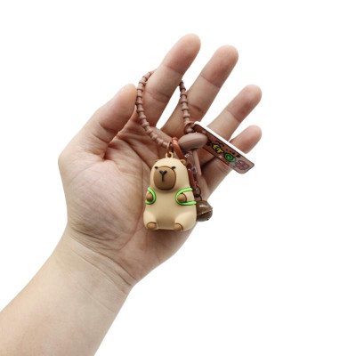 Móc Khóa Nhựa Capybara - WanLongDa 11114