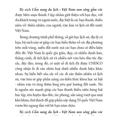 Cẩm nang du lịch: Việt Nam Non Sông Gấm Vóc - Miền Bắc (Tái bản có sửa chữa, bổ sung)