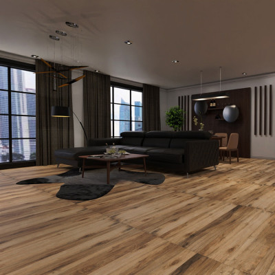 Gạch men lát nền LUSTRA INDAL0201200003 màu nâu, họa tiết vân đá tự nhiên, chống trầy chống ẩm vượt trội, kích thước 200mmx1200mm, thùng 5 viên - Hàng chính hãng