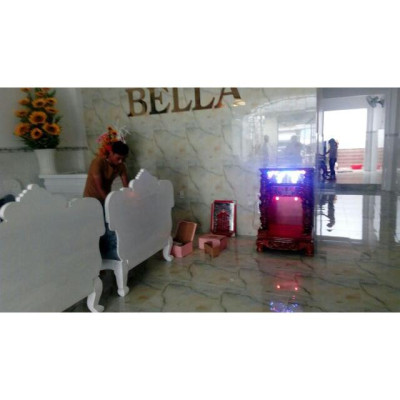 Bàn Thờ Thần Tài Ông Địa VIP gỗ Căm Xe 100%