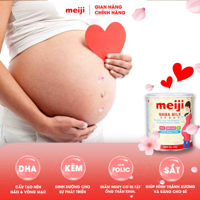 Combo 1 Hộp Thực Phẩm Bổ Sung Meiji Mama Milk Và 1 Hộp Sản phẩm dinh dưỡng công thức Meiji Infant Formula EZcube