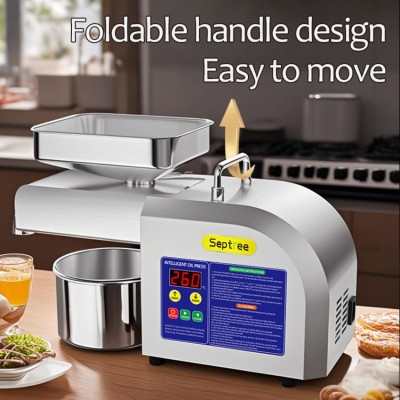 Máy ép dầu ăn thực vật Nóng và Lạnh thương hiệu Mỹ Septree Z5 - Công suất 1100W - Hàng chính hãng (BH 1 NĂM)